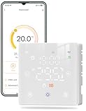 MOES Termostato WiFi a Batería de 2 Hilo, Calefaccion la Caldera Apto para Calderas de Gas,...