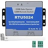 DEWIN Sistema de Control de Acceso, RTU5024 Controlador de Acceso GSM para Teléfono Móvil...