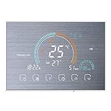 Decdeal Termostato wifi para Caldera de gas, control de voz mediante aplicación, pantalla LCD...